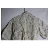 Tybee Island Clothing Company Abstract Pattern Short Sleeve Shirt - Size M