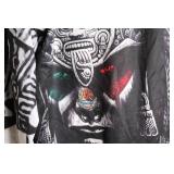 Aztec-Inspired Hoodie with Eye-Catching Design - Size L