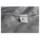 Aztec-Inspired Hoodie with Eye-Catching Design - Size L