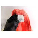 Large Bright Orange Elastic Waist Pants