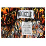 Pair of Medium Flame-Patterned Pants by Addiction