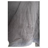 COOGI Black Full-Zip Hoodie with Embroidered Logo, Size XL