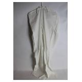 Angelic Uniforms Size Small White Garment Bag