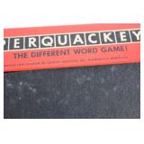 Perquackey Word Game with Original Box and Accessories