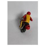 Vintage Power Blaster 1100 Motorcycle Toy with Racer Figure