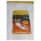 Vintage Die-Cast Metal Star Trek U.S.S. Enterprise Model