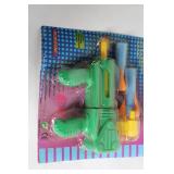 Mini Booster Toy Foam Dart Gun with Target and Darts