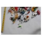 Collection of 34 Plastic Animal Figurines