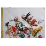 Collection of 34 Plastic Animal Figurines