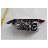 Zebra Print Fuzzy Dice Car Accessories