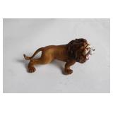 Set of 10 Plastic Toy Lions