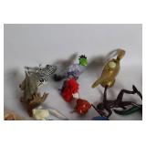 Collection of Assorted Plastic Toy Figures and Accessories