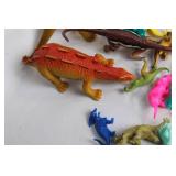 Collection of Assorted Dinosaur Figurines