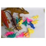 Collection of Assorted Dinosaur Figurines