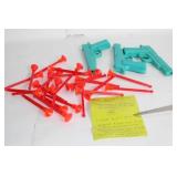 Toy Shooting Game Set with 3 Toy Guns and 18 Suction Darts