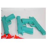 Toy Shooting Game Set with 3 Toy Guns and 18 Suction Darts