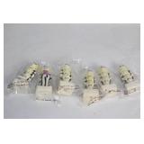 Set of 5 Beetlejuice Character Figurines in Original Packaging