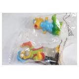 Set of 10 Burger King The Simpsons Collectible Toys