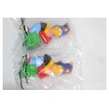 Set of 10 Burger King The Simpsons Collectible Toys