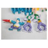 Collection of 22 Batman and Joker Plastic Figures