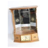 Vintage Courvoisier Napoleon Hutch Clock