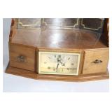 Vintage Courvoisier Napoleon Hutch Clock