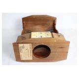 Vintage Courvoisier Napoleon Hutch Clock