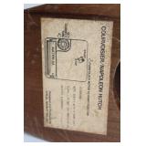 Vintage Courvoisier Napoleon Hutch Clock