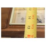 Vintage Courvoisier Napoleon Hutch Clock