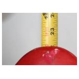 Vintage Santa Claus-Themed Wooden Rocking Chair