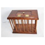 Vintage Wooden Baby Zoo Chamber Accessory Holder