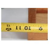 Wooden Handcrafted Tool Caddy with Nature Engraving