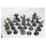 Collection of 25 HeroClix Miniatures and Naken