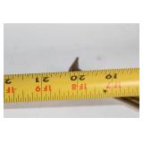 Vintage Brass Hunting Horn with Decorative Cord