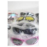 Lot of 15 Assorted Sunglasses - Various Styles and Colors