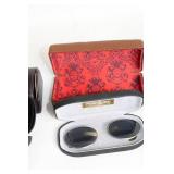 Collection of 9 Eyeglass Cases Including Nine West, Anne Klein, and Ted Baker