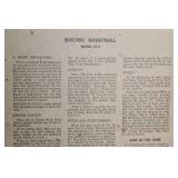 Vintage 1949 Electric Basketball Game by Electric Game Co. with Original Box