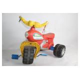 Kids StarFlash Tricycle with Pedals and Handlebar Tassels