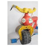 Kids StarFlash Tricycle with Pedals and Handlebar Tassels