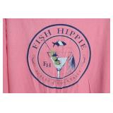 Fish Hippie XXL Pink Short Sleeve T-Shirt
