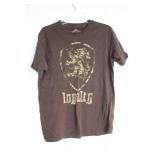Brown Graphic T-Shirt, Size M, 100% Cotton