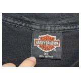 Harley-Davidson XL T-Shirt with Eagle and Motorcycle Graphic