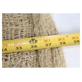 Large Burlap Coffee Bean Sack from Kenya 40" x 27.5"