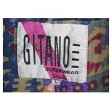 Gitano Outerwear Vintage Denim Jacket with Acid Wash Design