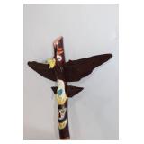 Handcrafted Native American Style Totem Pole Wall Art