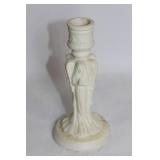 Set of 3 Decorative Figurines: Angel, Ganesha, and Candle Holder