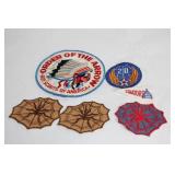 Collection of Vintage Boy Scouts and Spider Web Patches