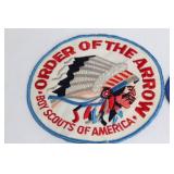 Collection of Vintage Boy Scouts and Spider Web Patches