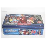 Marvel Avengers Tin with 3 Large Panorama Puzzles