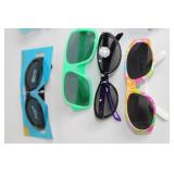 Collection of 6 Sunglasses with Protective Case